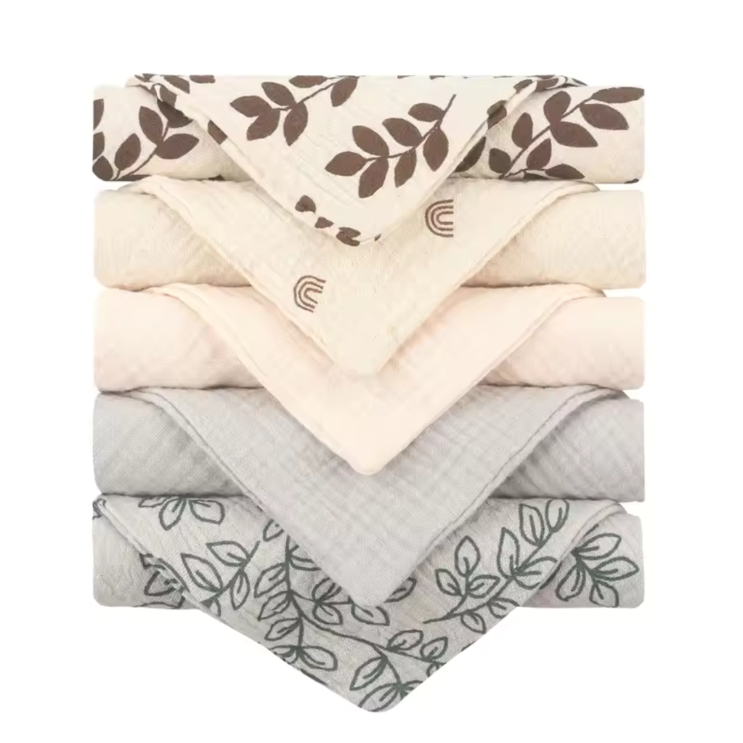 Zachte Babydoeken voor Baby’s - 5 Stuks