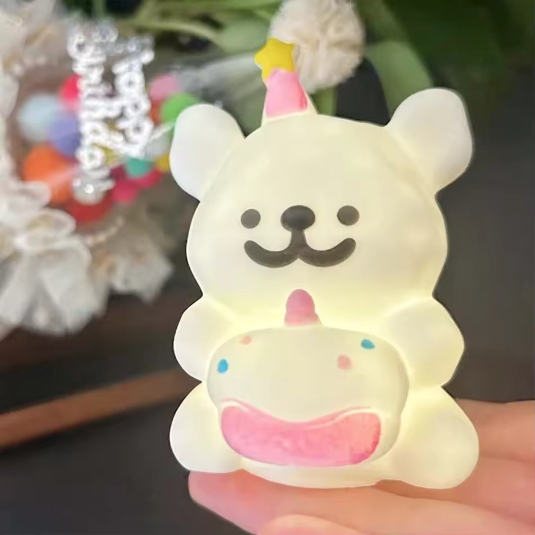 Schattige Hond Nachtlamp Set