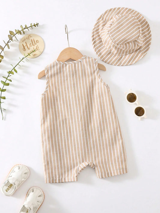 Zomerset Babyjongen – Romper & Emmerhoed