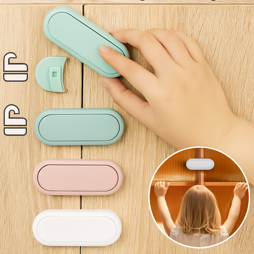Veiligheidsslot Set voor Kasten & Lades – Voor Kindveilige Woning
