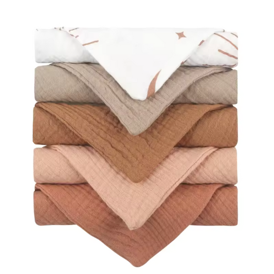 Zachte Babydoeken voor Baby’s - 5 Stuks