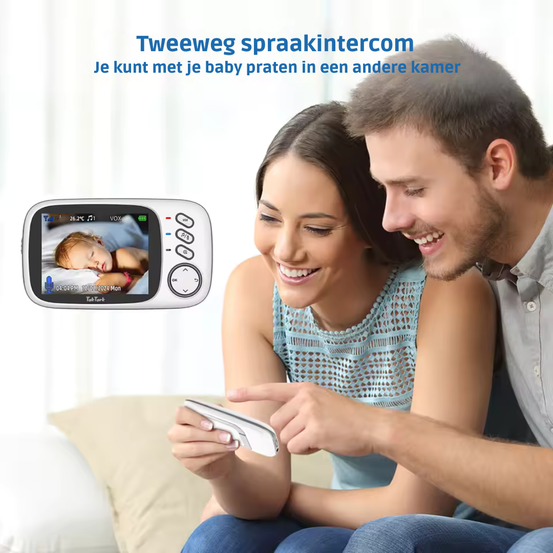 Video-Babyfoon met Intercom