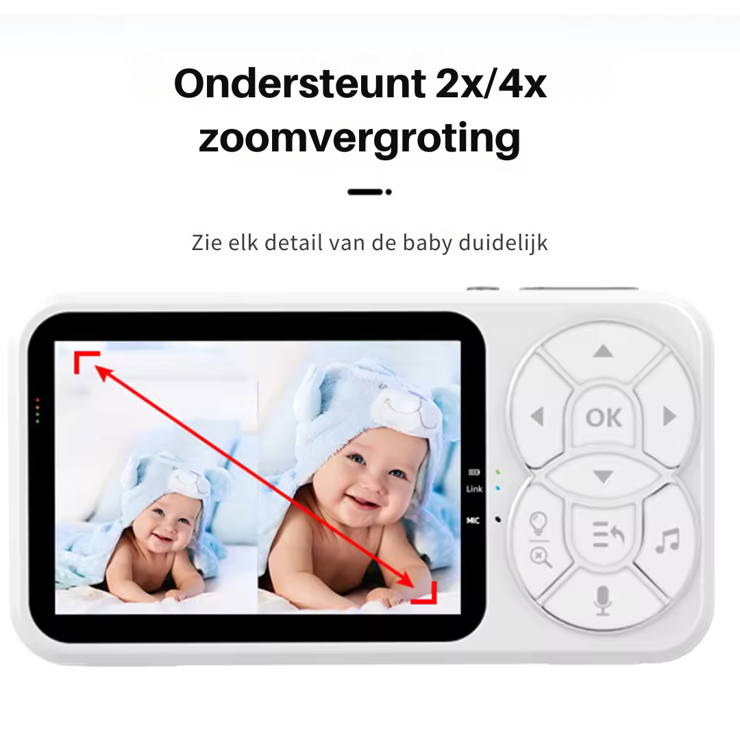 Babyfoon met Nachtzicht & Tweeweg Audio