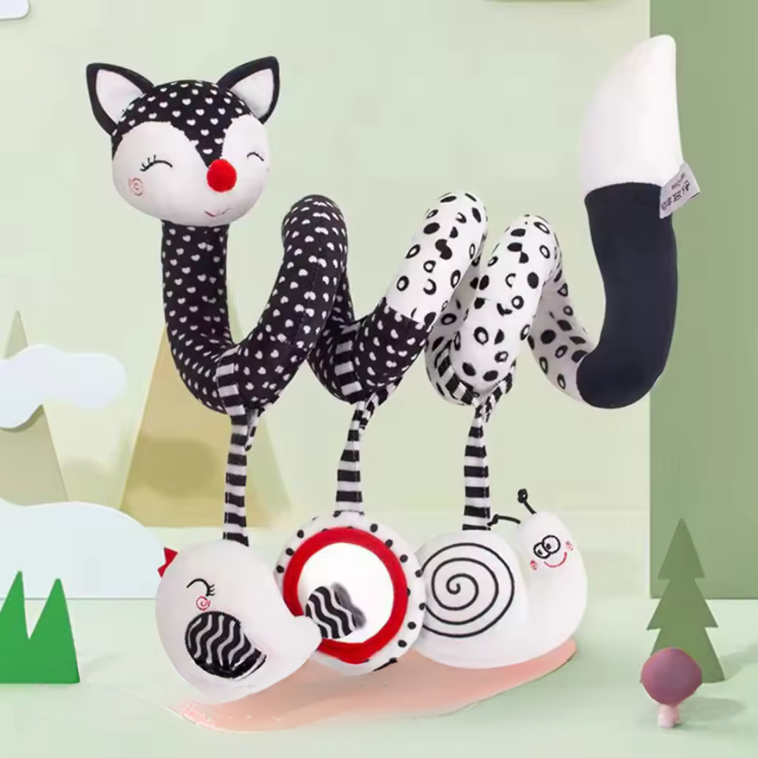 Kinderwagen Speelboog met Pluche Dieren