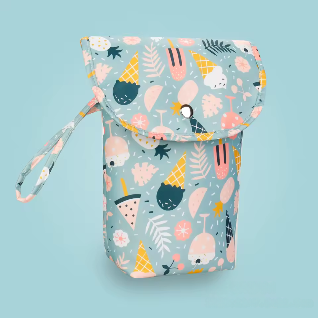 Waterdichte Luiertas met Cartoonprint