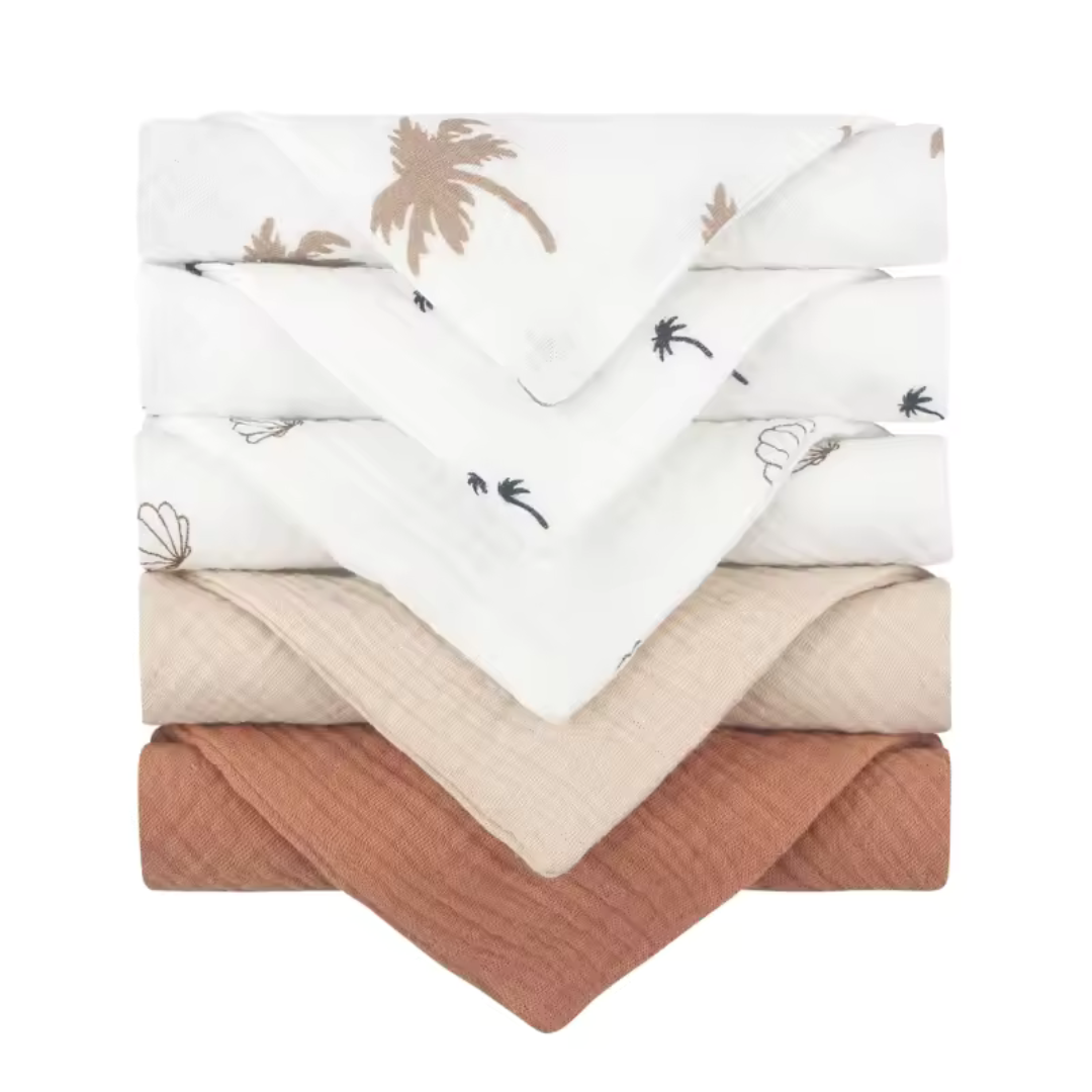 Zachte Babydoeken voor Baby’s - 5 Stuks