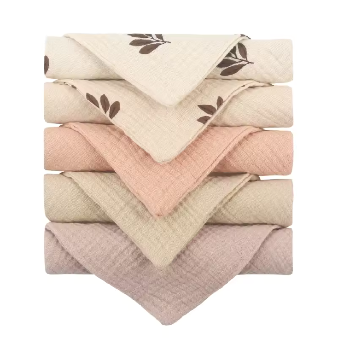 Zachte Babydoeken voor Baby’s - 5 Stuks