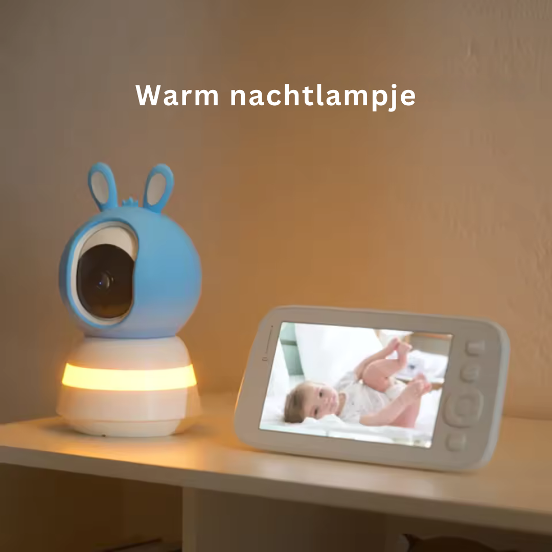 Video-Babyfoon met Pan- & Kantelcamera