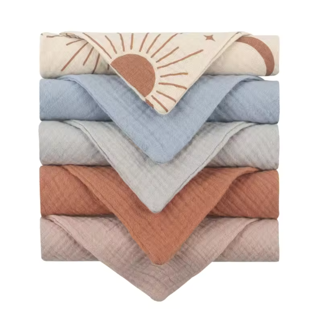 Zachte Babydoeken voor Baby’s - 5 Stuks