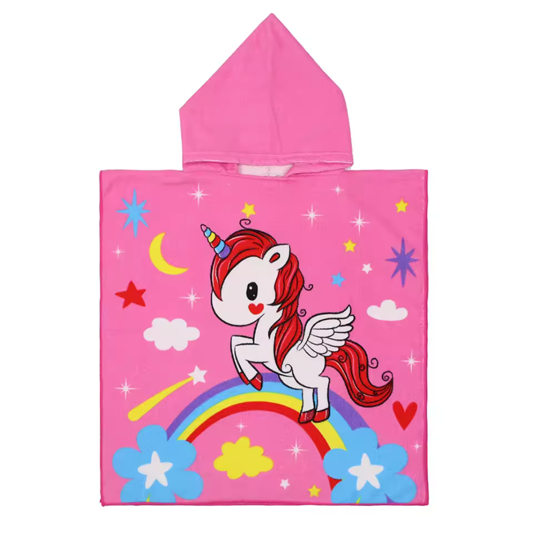 Kinderhanddoek met Capuchon en Print