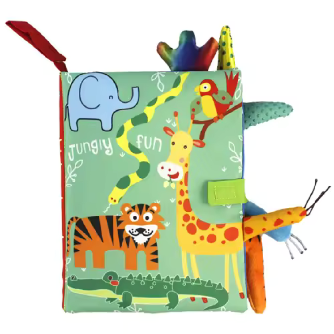 Interactive Baby Book with Animals