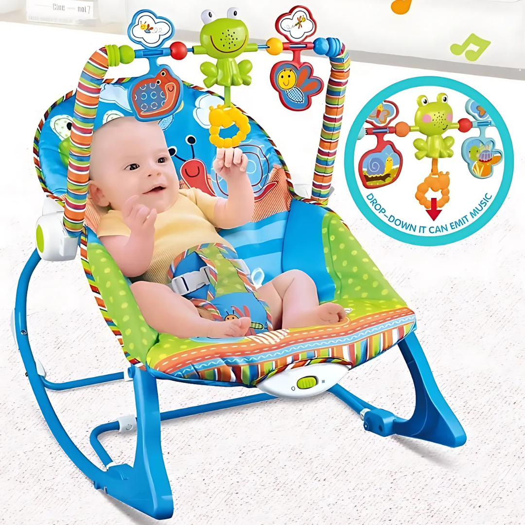 Schommelstoel met Baby Speelgoed Frame