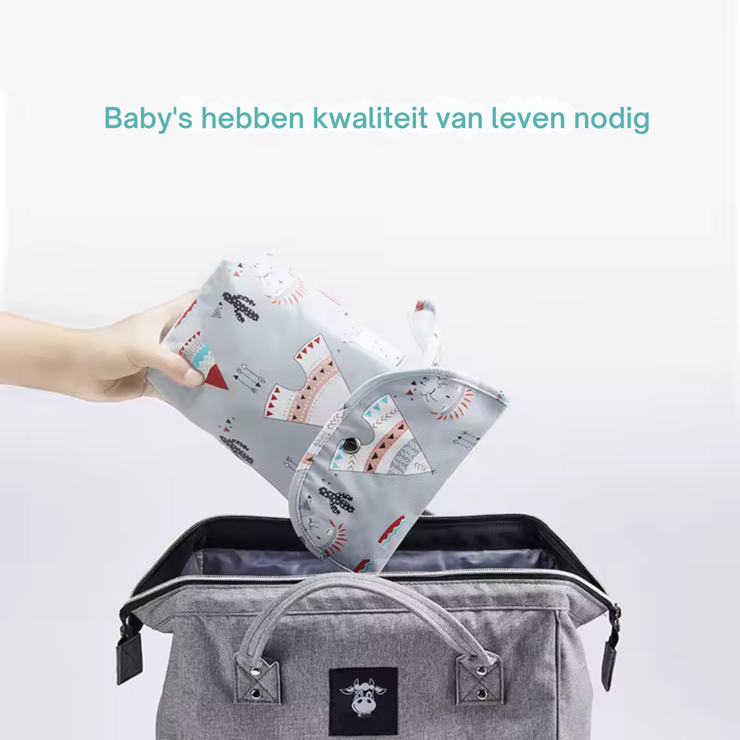 Waterdichte Luiertas met Cartoonprint