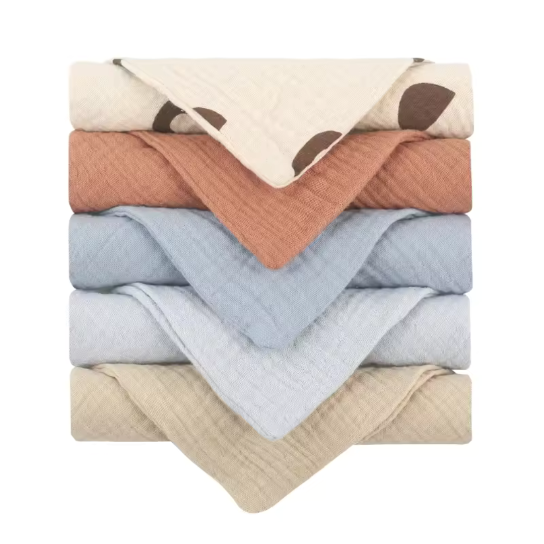 Zachte Babydoeken voor Baby’s - 5 Stuks