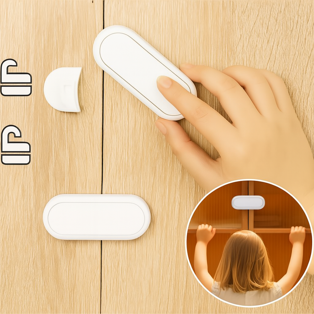 Veiligheidsslot Set voor Kasten & Lades – Voor Kindveilige Woning