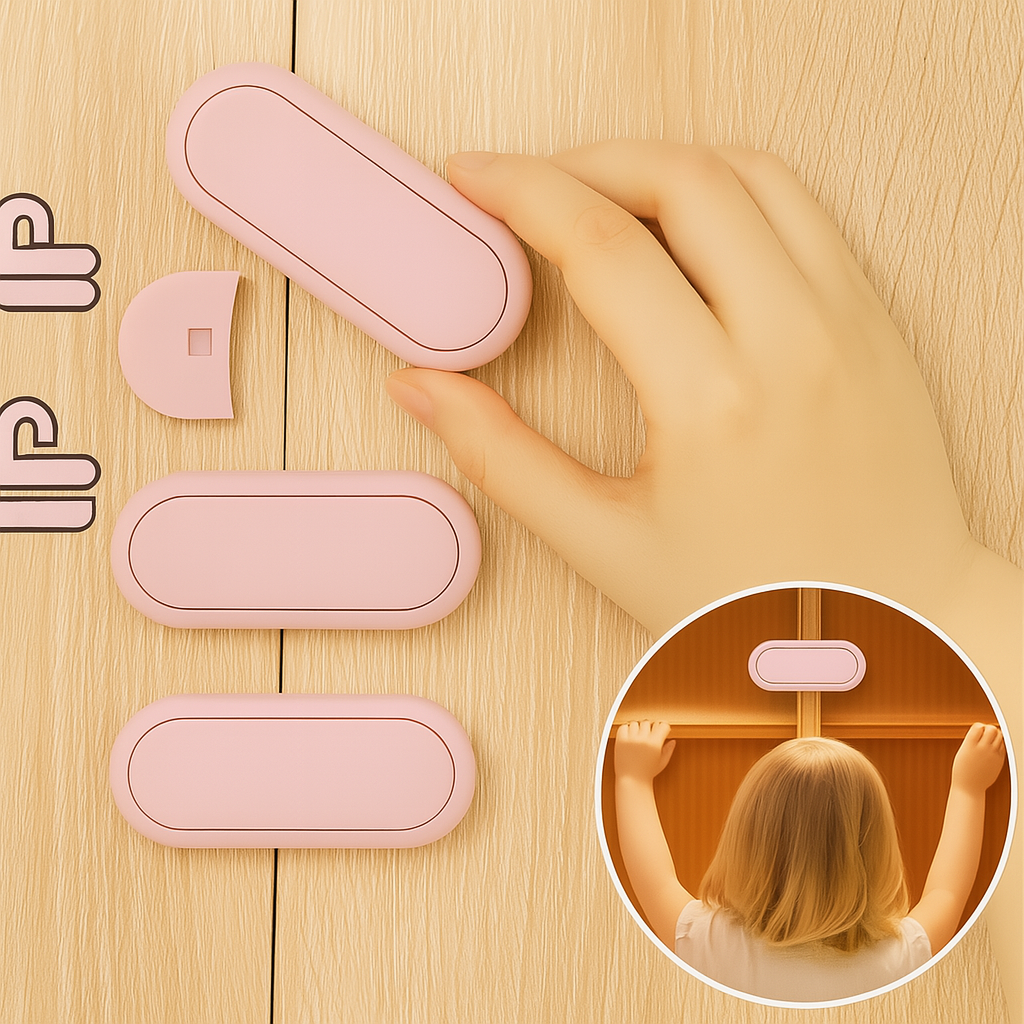Veiligheidsslot Set voor Kasten & Lades – Voor Kindveilige Woning
