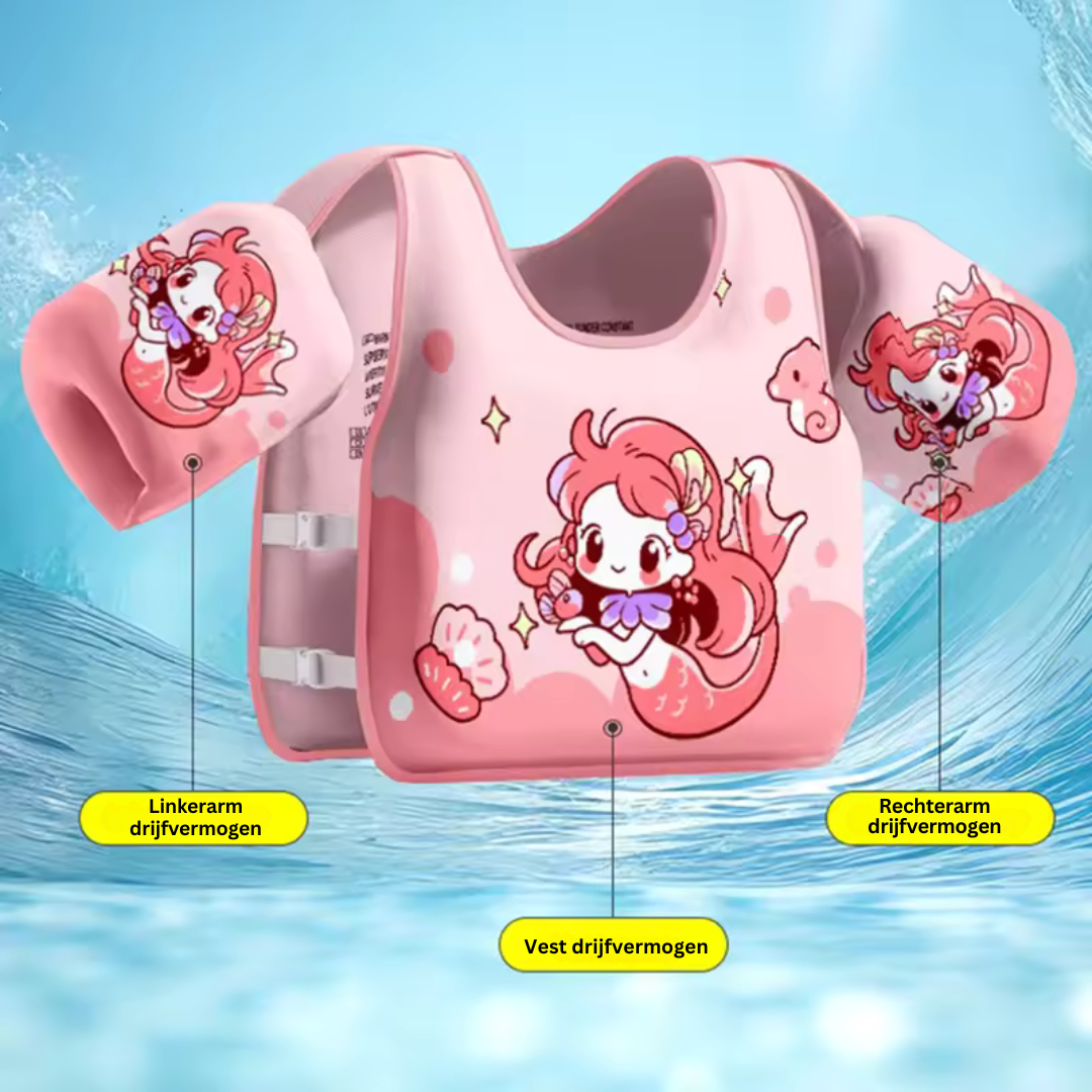 Kinderzwempak met Cartoonprint