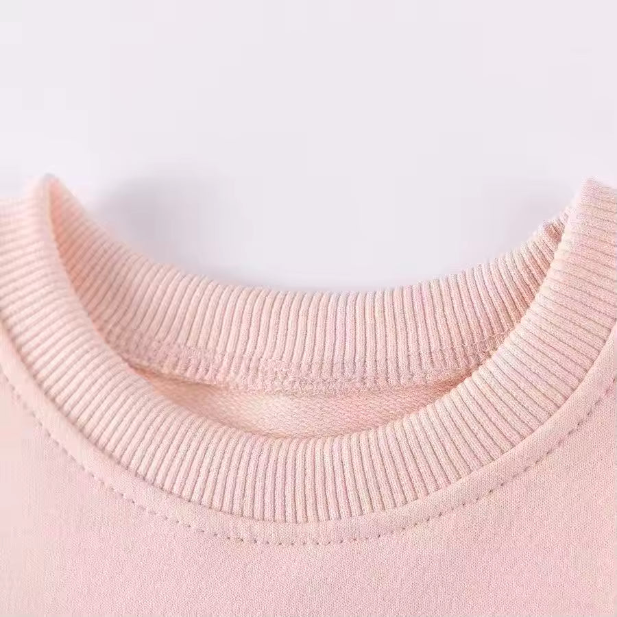 Meisjes' Roze Tutu Jurk en Trui Set