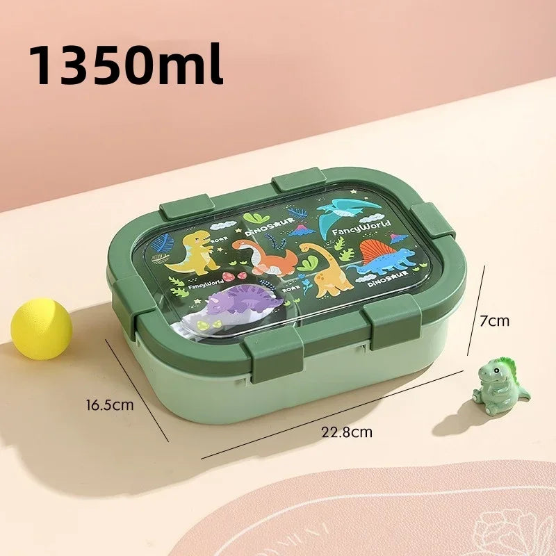 Cartoon Lunchcontainer voor Kinderen