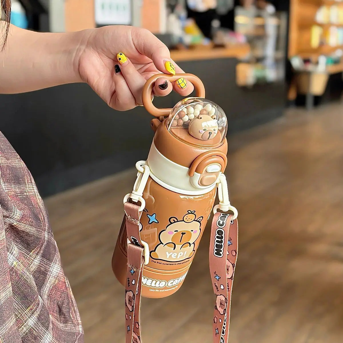 Capibara Thermosbeker van Roestvrij Staal