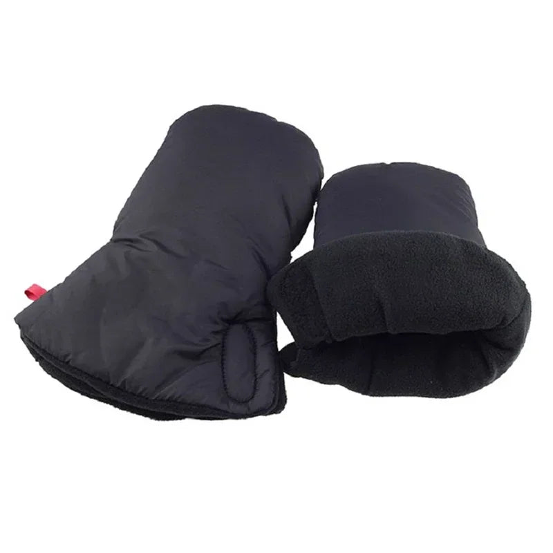 Winter Warme Handmuff – Fleece & Bont