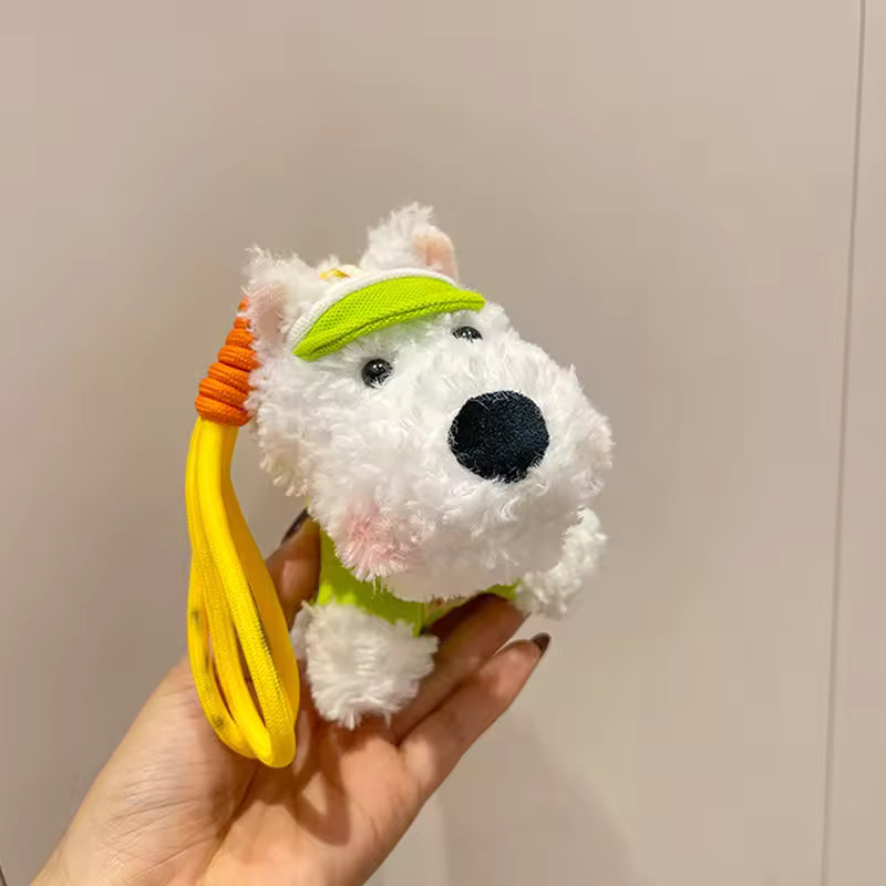 Kleine Hondenknuffel Sleutelhanger voor Tas