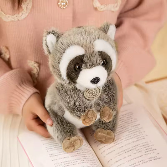 Raccoon cuddly toy