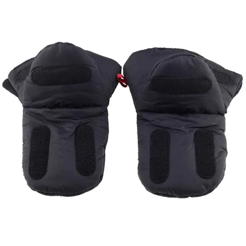 Winter Warme Handmuff – Fleece & Bont