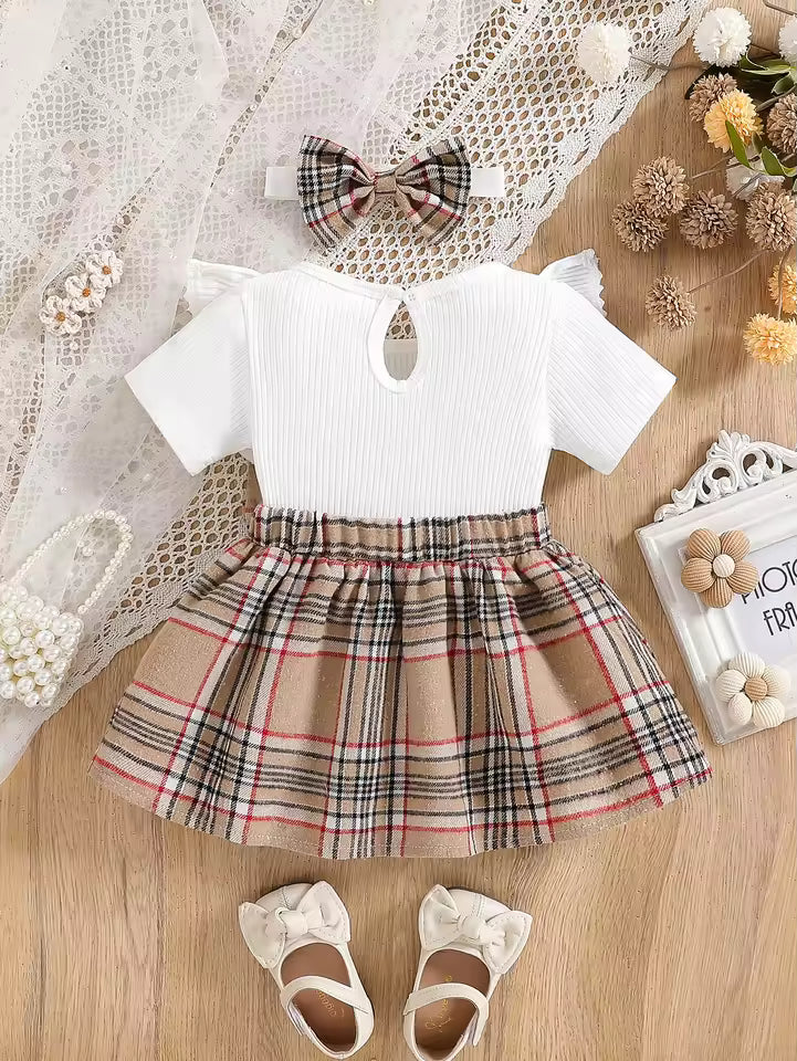 Zomerse Babyjurk met Strik
