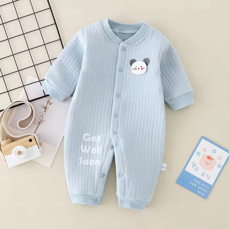 Gezellige Katoenen Baby Jumpsuit