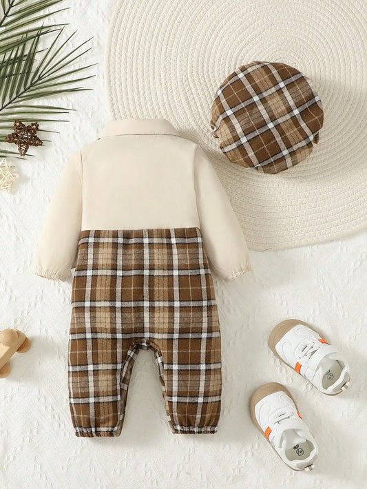Tweedelige Baby Outfit Bretels Jumpsuit