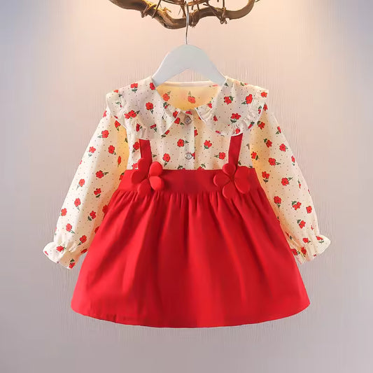 Zacht Jurkje met Lange Mouwen