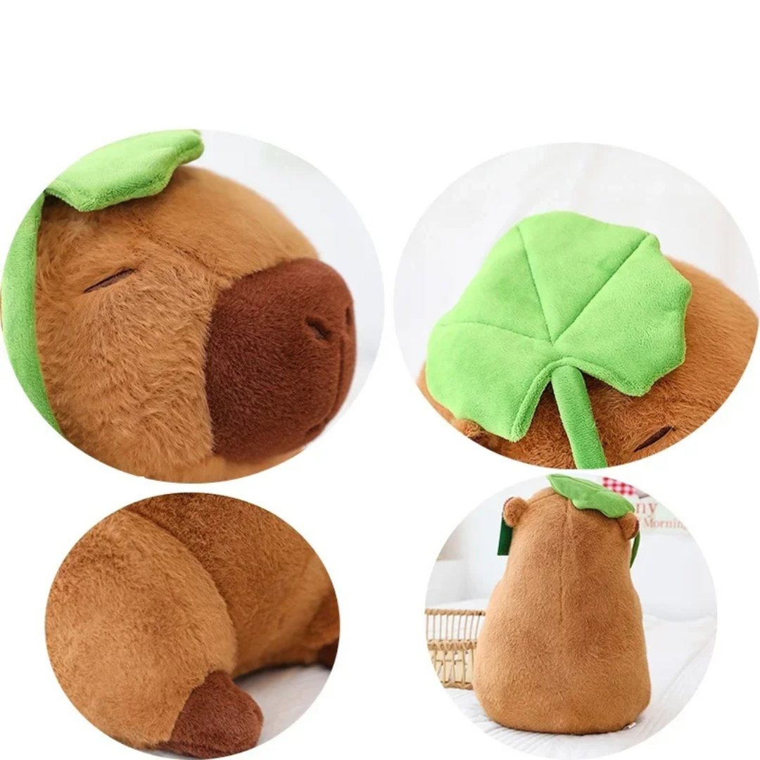 Lotusblad Capibara Knuffelspeelgoed