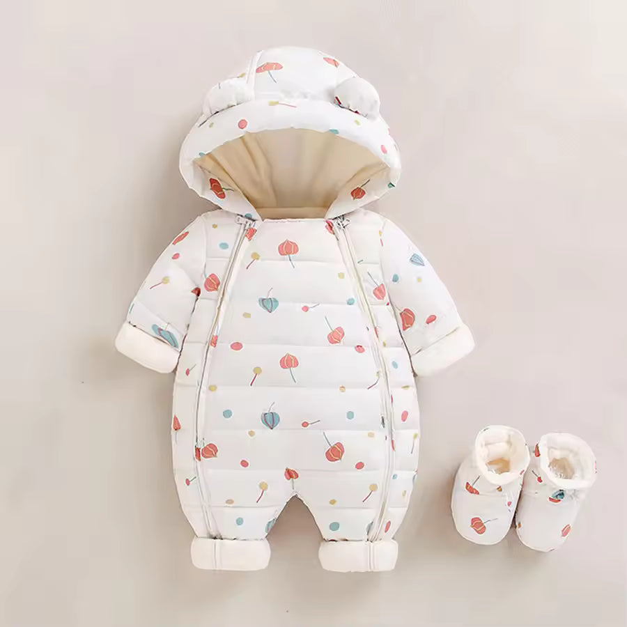Schattige Baby Winter Buitenkleding