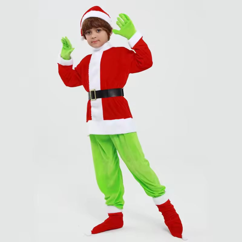 Kinderen Kerstman Kostuum