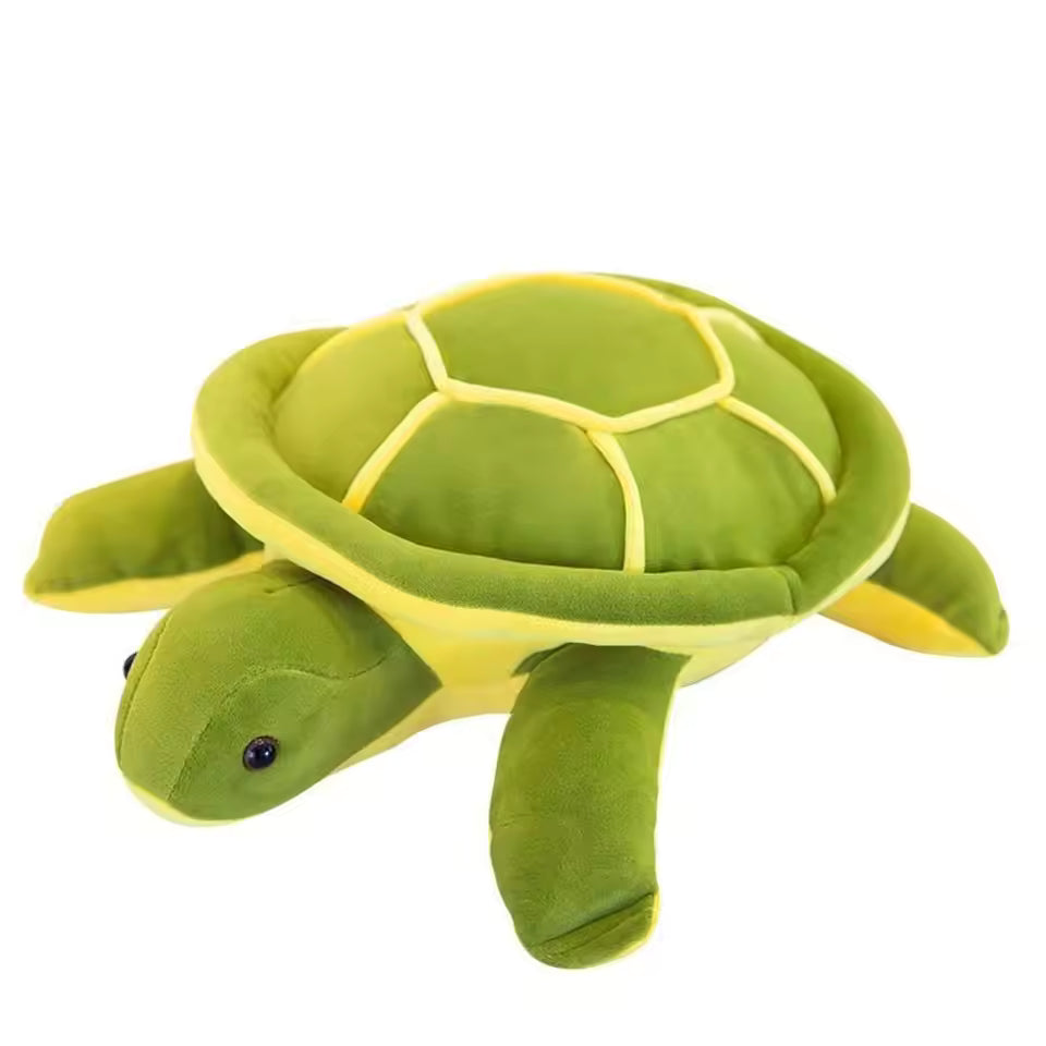 Zachte Groene Schildpad Knuffel