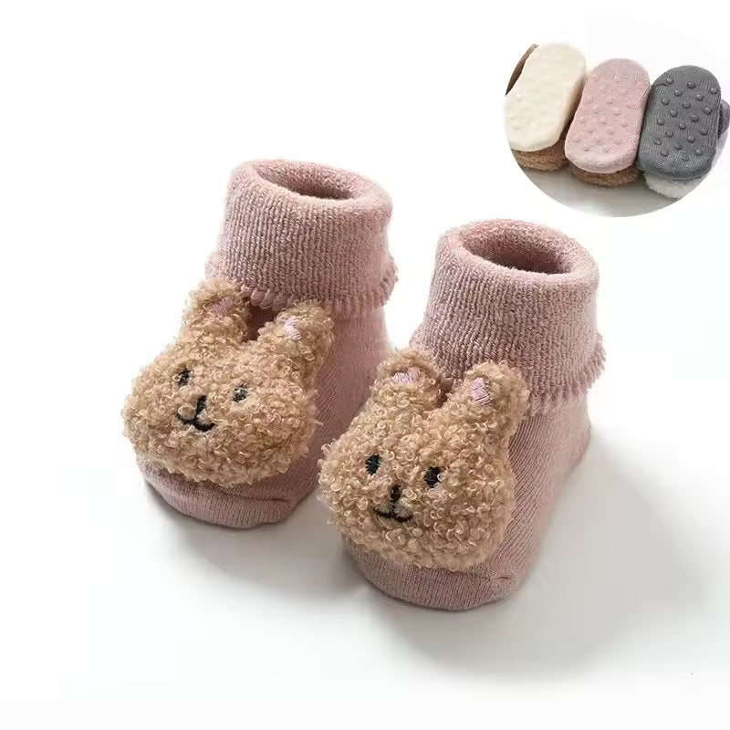 Baby sokken met dierenontwerp