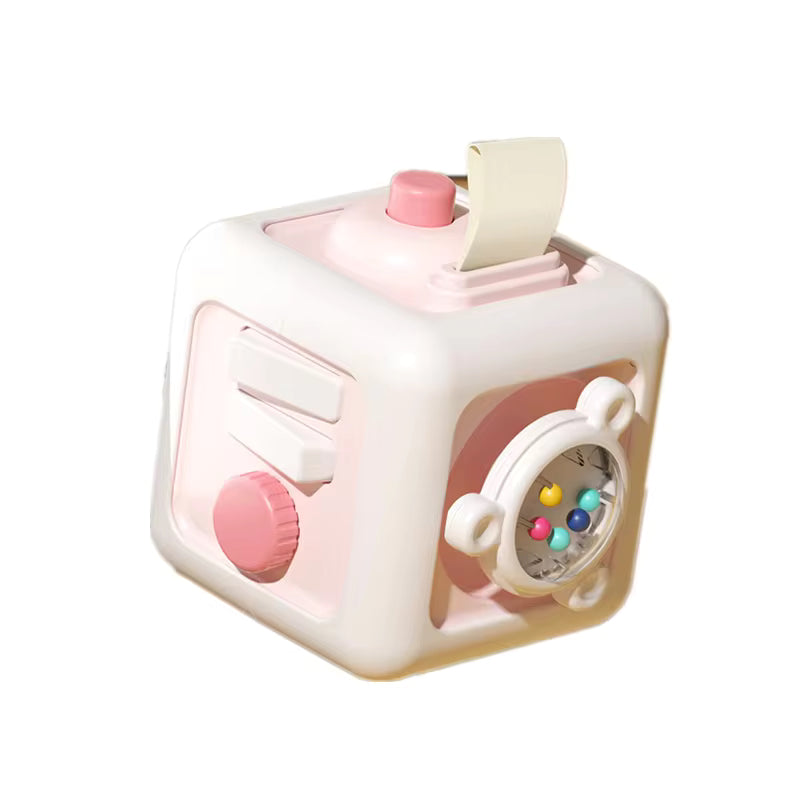 6-in-1 Montessori Activiteit Cube Speelgoed