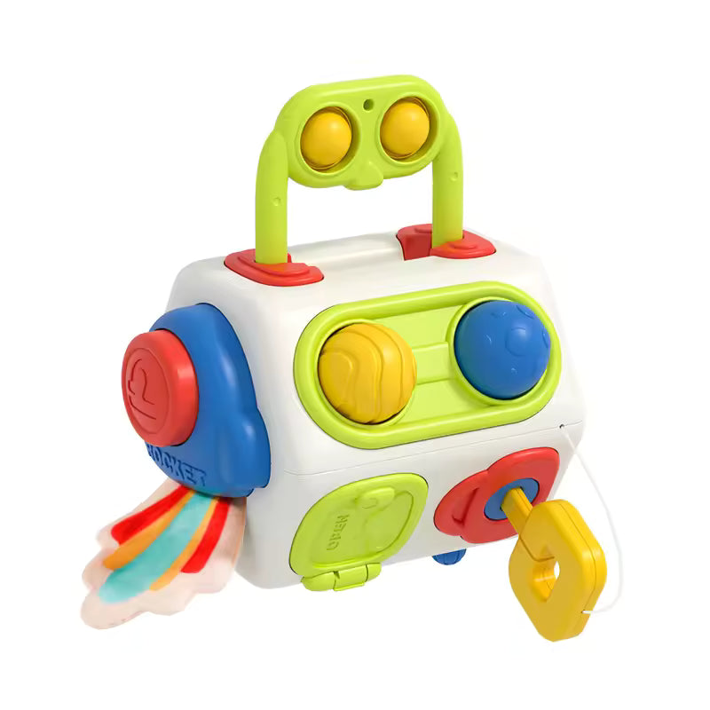 6-in-1 Montessori Activiteit Cube Speelgoed