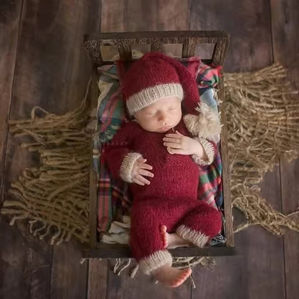 Kerst Kostuum voor Pasgeborenen
