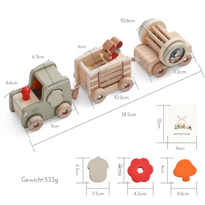 PlayTrolley - Houten Baby Trein