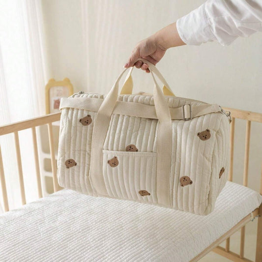Bear Graphic Plush Luiertas