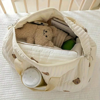 Bear Graphic Plush Luiertas