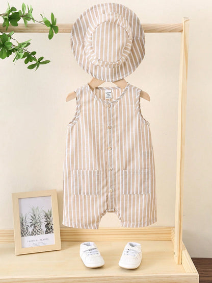 Zomerset Babyjongen – Romper & Emmerhoed