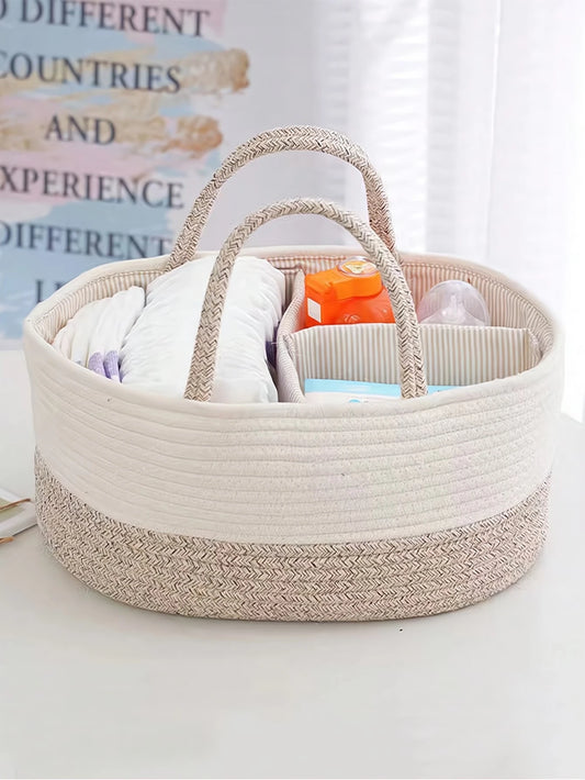 Multifunctionele Handgeweven Opbergmand  Organizer