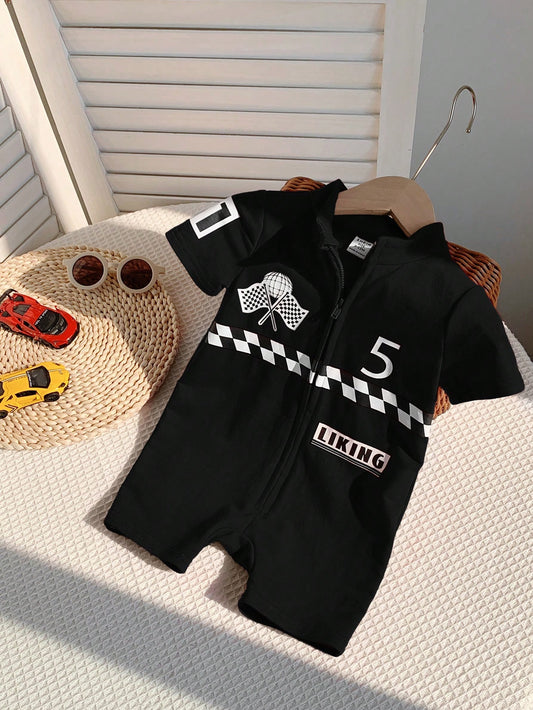 Summer Baby Set – Soft Knitted Romper AutoSport 