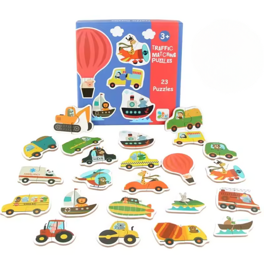 Educatieve Houten Puzzel voor Baby’s