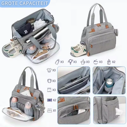 Multifunctionele Diaper Bag met Grote Capaciteit
