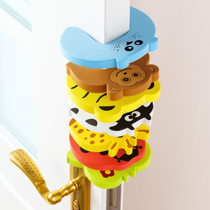 Zachte Deurstopper Set voor Baby Vingerbescherming