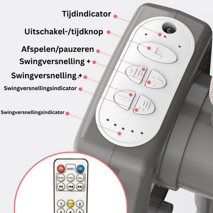 Slimme Elektrische Schommelstoel voor Baby's